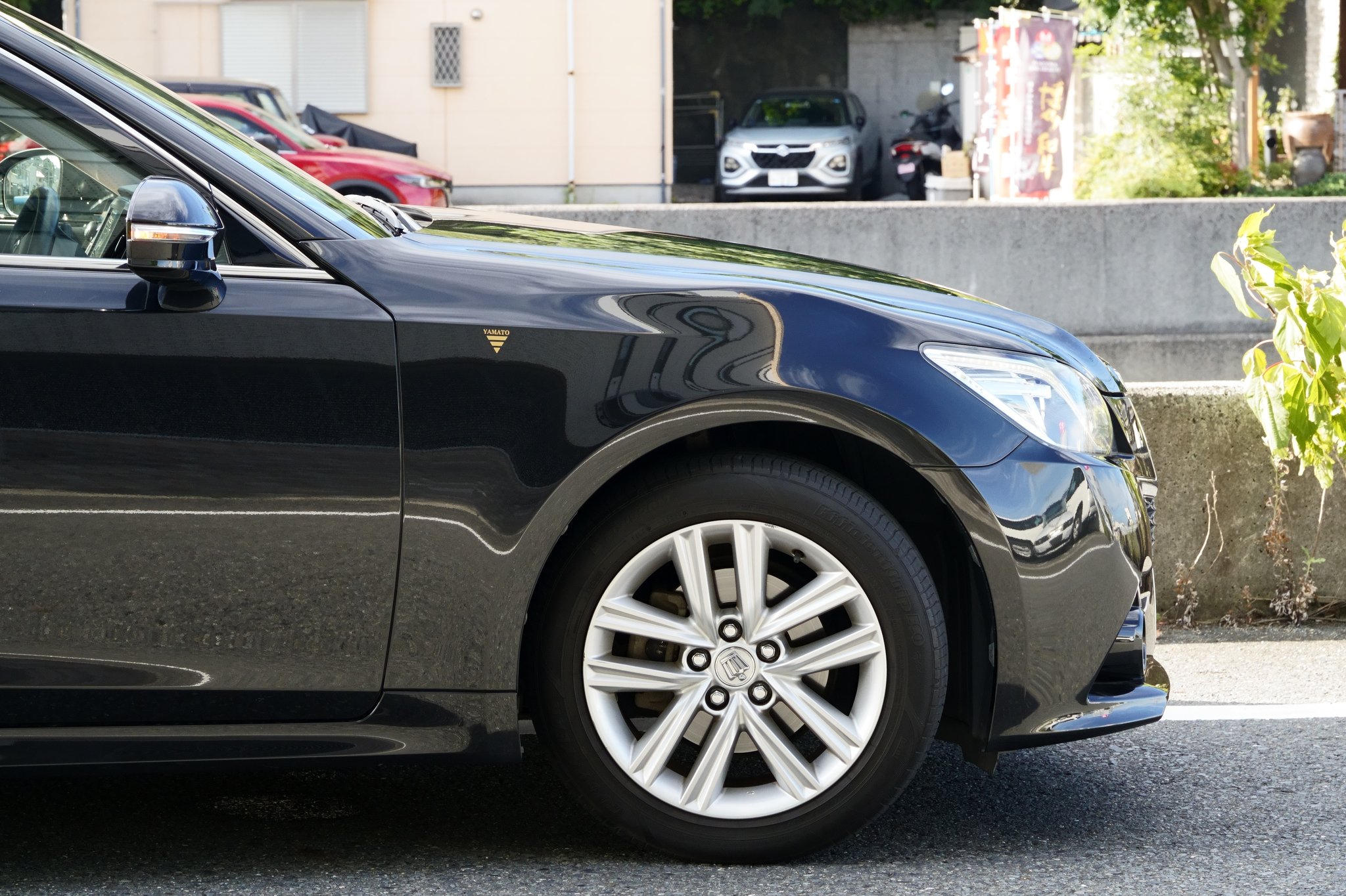 ビジネスタクシーの車外写真