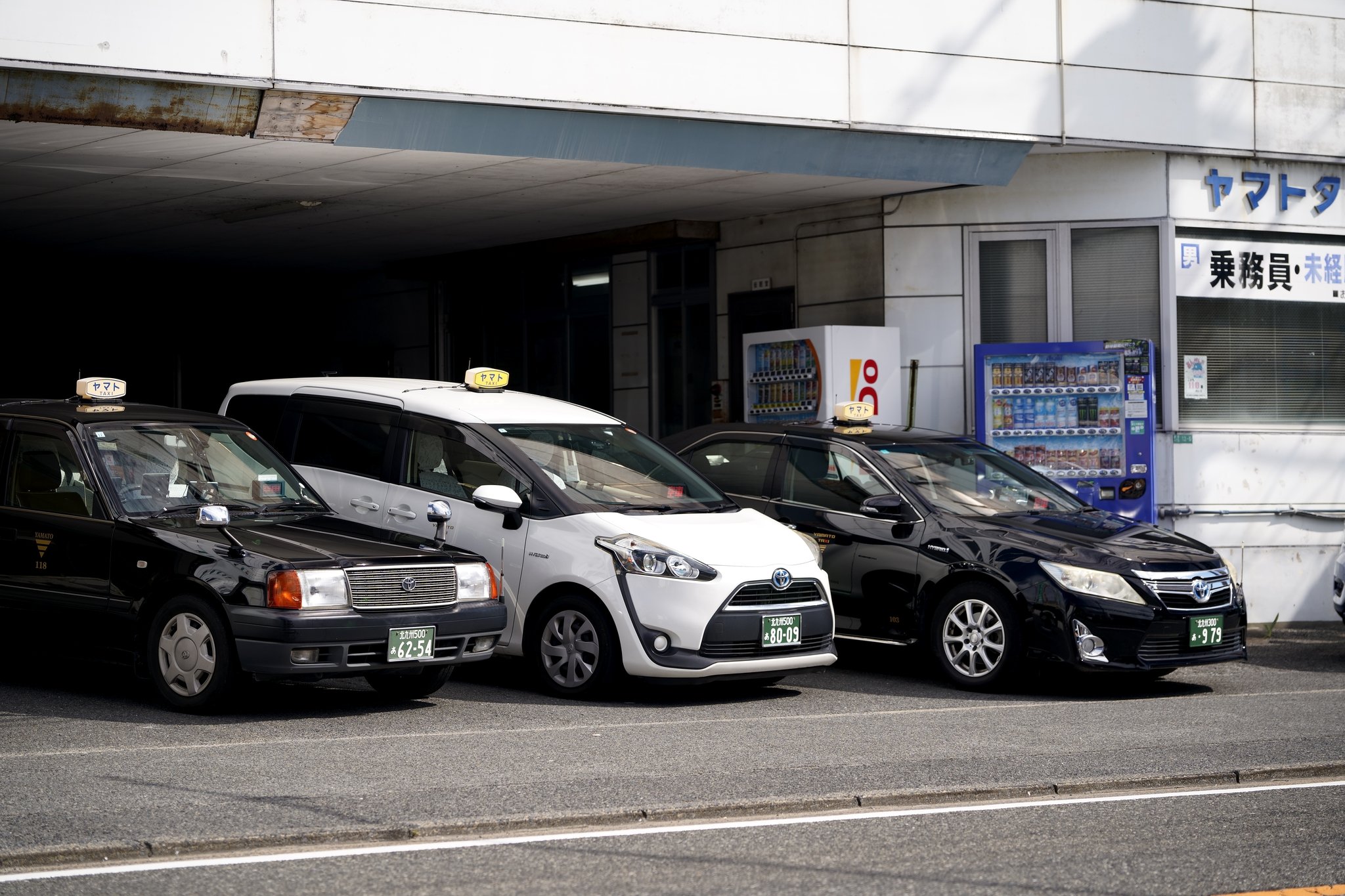 一般タクシーの車外写真